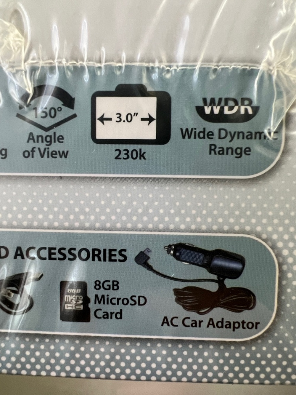 ⭐️NEW GOLD MNCD50 1080p Full HD Dash Cam 3.0" LCD Screen Wide Angle Lens Minolta - Picture 14 of 17